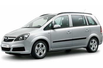 Siofoki taxi & minibus transfer service, taxi, cab: Opel Zafira for max 6 passengers